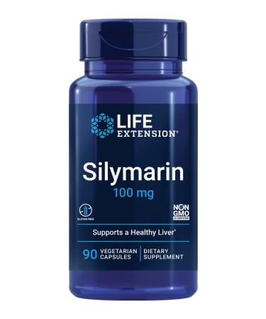 Life Extension Silymarin 100 mg 90 Vegetarian Capsules