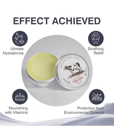 Organic Grass Fed Beef Tallow Balm for Skin & Face Moisturizer - All-Purpose Natural Lotion (2.5oz - Buy Online on GoSupps.com