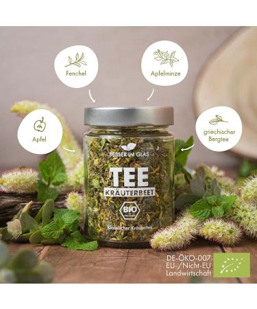 Better in the Glass Organic Tea Gift Set - 150 Portions Vegan & Sustainable Loose Teas Including Wachmacher Mint Prinz & Herbal Bed - Buy Online on GoSupps.com