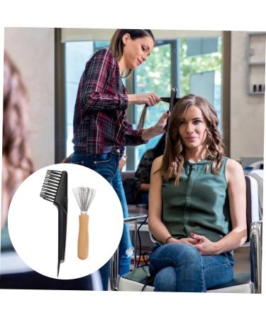 FOMIYES 4 Sets Brush Cleaning Tool Hair Curling Tools Comb Cleaning Brush Metal Wire Rake Remove Metal Rake Prongs Hair Brush and Comb Cleaner Hair Lint Remover Iron Pet Comb - Buy Online on GoSupps.com