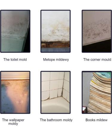 Mould Cleaner Mildew Cleaner Foam Mould Remover Spray Mould and Mildew Remover Foam Powerful Multi-Purpose Foam Cleaner Household Mould Remover Foam Spray for Kitchen and Bathroom (1PC) - Buy Online on GoSupps.com