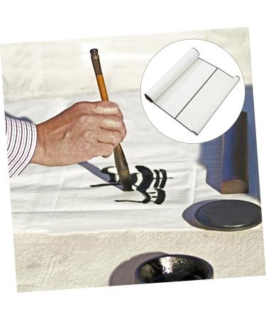 Anneome Rice Paper Hanging Shaft Home Supply Blank Drawing Paper Painting Paper Scroll Chinese Painting Picture 3 75.00X32.00X0.10CM - Buy Online on GoSupps.com