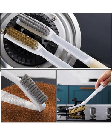 Beaupretty 2Pcs Oven Cleaner Gas Stove Cleaner Oven Grill and Fryer Cleaner Stove Gas Clean Brush - Buy Online on GoSupps.com