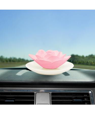 Home Fragrance Accessories - Passive Flower Diffuser with Tray | Non-Electric Porcelain Aromatherapy Diffusers for Car Small Room Desk & Bathroom Decor - Buy Online on GoSupps.com