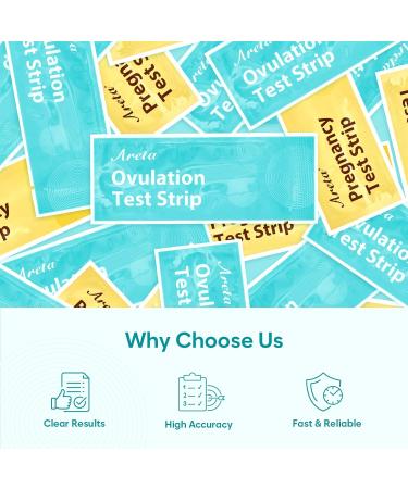 Buy Ovulation & Pregnancy Test Strips Combo Kit - 20 LH & 10 HCG - Accurate Fertility Tracker | Fast International Shipping - Buy Online on GoSupps.com