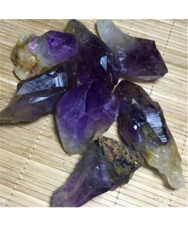 Amethyst Rough Stone The raw Specimen of Natural Amethyst Quartz Crystal tip Healed (Size : 100g) - Buy Online on GoSupps.com