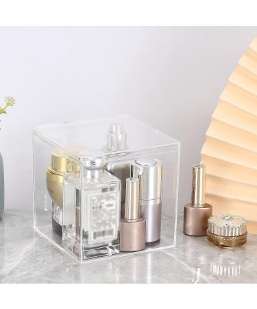 Clear Acrylic Display Boxes with Lid - 4.7x4.7x4.7 Inches for Candy, Jewelry, Coins & Crafts - Buy Online on GoSupps.com