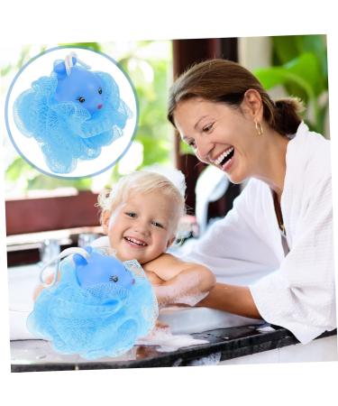 Ipetboom Children's Bath Sponge Baby Sponge for Bathing Body Wash Scrubber Cleaning Ball Loofahs for Shower Bath Sponges Body Wash Sponge Body Loofah Bath Ball Pe Travel Frosted - Buy Online on GoSupps.com