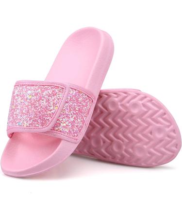 Minbeit Pink Kids Beach Slippers - Slip-Proof Summer Bathing Shoes for Boys & Girls EU Size 35 - Buy Online on GoSupps.com
