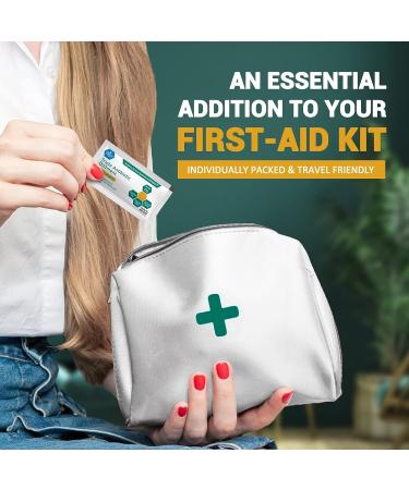 MED PRIDE Triple Antibiotic Ointment 144 Packets - First Aid Antibiotic Cream with Pain Relief for Burns, Scrapes, Cuts - Travel-Size Wound Care Ointment - Buy Online on GoSupps.com