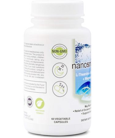 Biopharma Scientific Nanosnooze | Sleep Aid with Melatonin, L-Theanine & Magnesium | 30 Servings - Buy Online on GoSupps.com