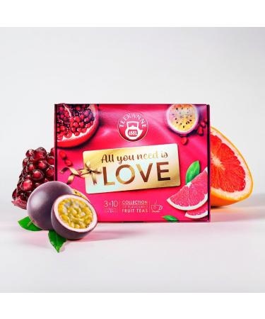 Teekanne Love Collection Coffret de Th aux Fruits 3 Bo tes de 10 Sachets - Buy Online on GoSupps.com