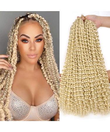 Xtrend Passion Twist Hair Hair extension artificial hair 45.7 cm water waves bohemian style crocheted braids pre-stuck synthetic fiber natural hair 22 strands/packs 6 packs