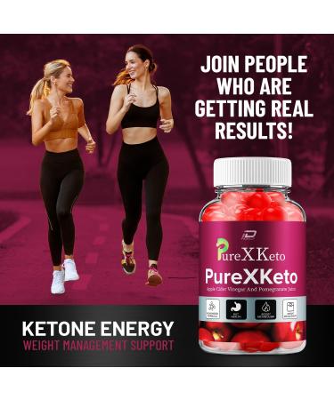 PureXKeto ACV Gummies Dietary Supplement - PureX Keto Keto ACV Gummies with Apple Cider Vinegar & Pomegranate Juice Pure X Keto Gummies Reviews Advanced Weight Management (2 Pack - 120 Gummies) - Buy Online on GoSupps.com