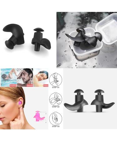 3D Sleep Mask for Men and Women with Earplugs - Night Blindfold for False Eyelash Extensions, Yoga, Travel - Grey - Buy Online on GoSupps.com
