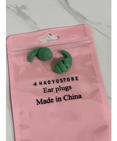HAOYUSTORE Noise Cancelling Ear Plugs - Reusable Silicone Ear Plugs for Sleep & Hearing Protection - International Shipping Available - Buy Online on GoSupps.com