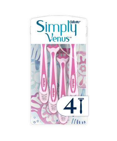 Gillette Simply Venus3 women's razor 1 x 4 pieces
