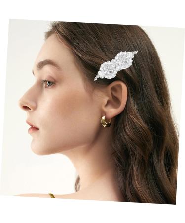 GLSTOY Pearl Comb Girl Headpiece Flower Hair Accessories Rhinestone Hair Comb Hair Accessories for Women Bride Hairpin Decorative Hair Combs Rhinestone Side Comb Bridal Hair Comb - Buy Online on GoSupps.com