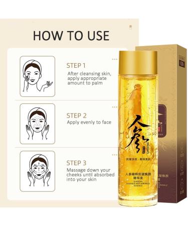 Generic Ginseng Extract Anti-Wrinkle Original Serum Oil Ginseng Extract Serum Oil Ginseng Extract Liquid Moisturizer Reduces Wrinkles 120ML - Buy Online on GoSupps.com