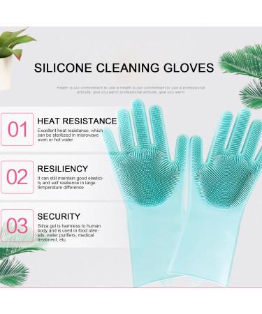 Scrub Gloves Cleaning | Household Kitchen Gloves - Waterproof Household Cleaning Tools for Shower Room Car Cleaning Pet Care Clothes Quilt Lkhj - Buy Online on GoSupps.com