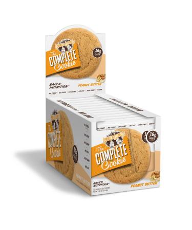 Lenny & Larry's The Complete Cookie, Peanut Butter, 4-Ounce Cookies (Pack of 12)