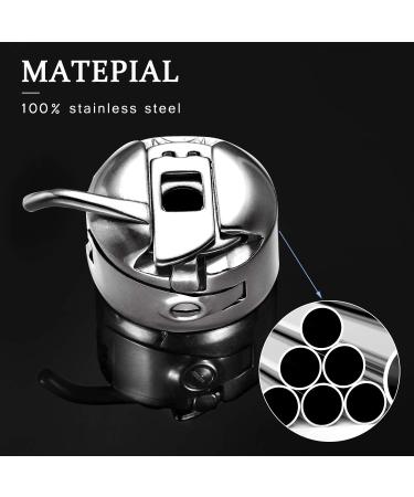 Stainless Steel Bobbin Case for Front Loading 15 Class Machines - Household Sewing Machine Accessory - Buy Online on GoSupps.com