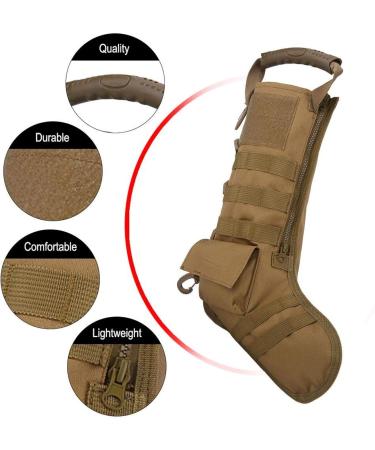 Kuuleeyn Christmas Tactical Bag - Military Stocking in Khaki | Personalized Outdoor Storage Bag - 3 Color Options - Buy Online on GoSupps.com