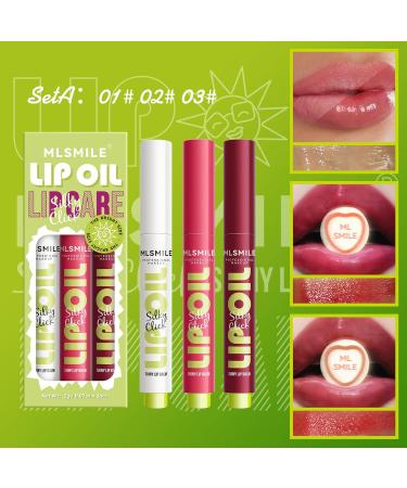 Tinted Lip Balm Hydrating Coloured Lip Balms Natural Glossy Finish Long Lasting Moisturizing Lip Care Balm Repairing Lip Lines And Prevents Dry Cracked Lip Care Gift For Girls Women (SET A) - Buy Online on GoSupps.com