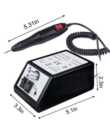 Buy Nail Miller Electrical File Set - Adjustable 2000U/min Manicure Tool for Acrylic & Gel Nails - International Shipping - Buy Online on GoSupps.com