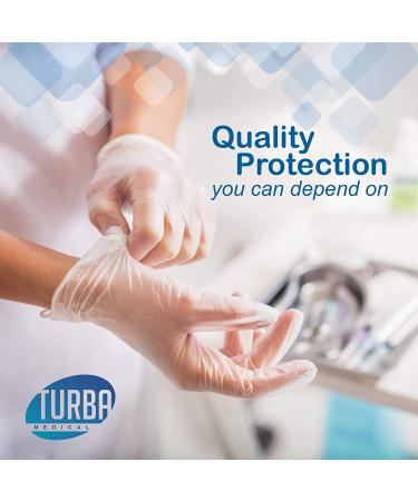 200 Small Disposable Vinyl Gloves - Non Sterile, Latex Free, Food Safe - 100 Count Box - Buy Online on GoSupps.com