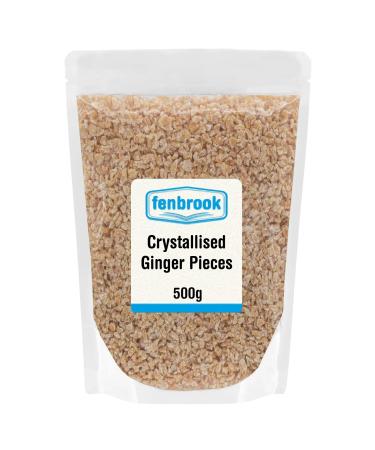 Crystallised Ginger Pieces 500g by Fenbrook