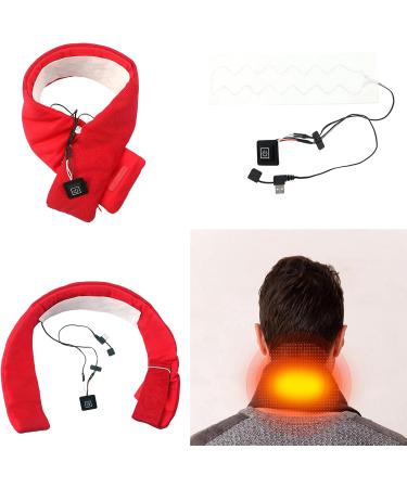 USB Heated Scarf & Cushion | Adjustable Heating Neckerchief & Pillow | DIY Heating Clothing - Buy Online on GoSupps.com