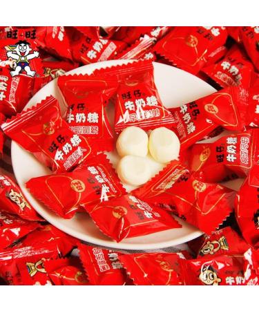 Wangzai Wangzai Milk Candy Childhood Flavor Toffee Small Gift Snacks Chinese Specialty Want Want Milk Soft Candy 17.7 Oz (500 G) (17.7 Oz(Pack of 1)) - Buy Online on GoSupps.com