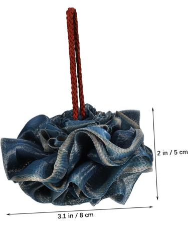 Didiseaon 3 Pcs Bath Ball & Sponge Set - Body Scrub Loofah for Women - Travel Friendly Shower Scrubber & Bath Wipe - Buy Online on GoSupps.com