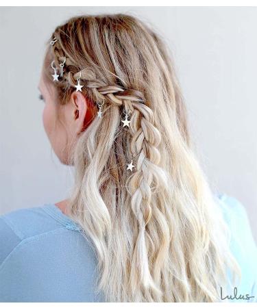 45-Piece Hair Rings & Braid Clips Set - Dreadlocks Loops & Hair Jewelry for Stylish Braids - Buy Online on GoSupps.com