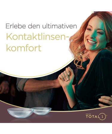 Dailies Total 1 Daily Lenses - 30 Soft Contact Lenses BC 8.5mm Dia 14.1mm -1.75 Diopter - Optimal Comfort & Clarity - Buy Online on GoSupps.com