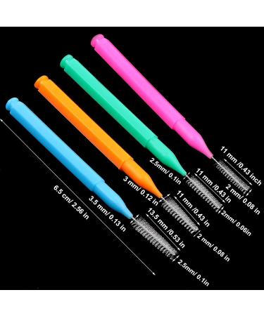 Interdental Brush Toothpick Set | 40 PC Oral Care Tool with Storage Box & 20 Dental Floss Optimal Teeth Cleaning Solution - Buy Online on GoSupps.com