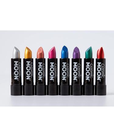 Cosmic Moon Metallic Lipstick - 5g - Stunning Violet for Fascinating Metallic Lips - International Shipping Available - Buy Online on GoSupps.com