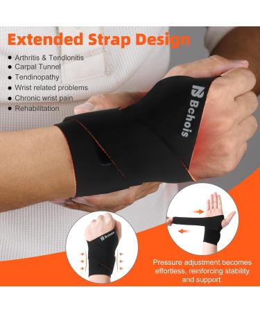 Ultra-Thin Ulnar Wrist Brace for TFCC Tear & Carpal Tunnel Relief - Elastic Support for Both Wrists - Buy Online on GoSupps.com
