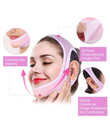 Facial Slimming Strap & Firming Belt | V Line Shape Reducer for Wrinkles & Pain Relief - International Shipping - Buy Online on GoSupps.com
