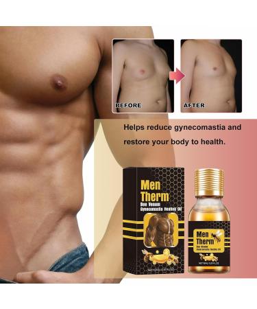 Buy Mentherm Bee Venom Oil & Gel for Gynecomastia | Strengthen Chest Muscles - International Shipping Available - Buy Online on GoSupps.com