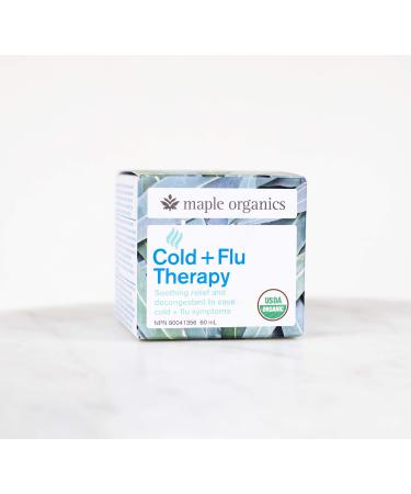 Maple Organics Organic Cold & Flu Therapy Decongestant Rub 60 ML