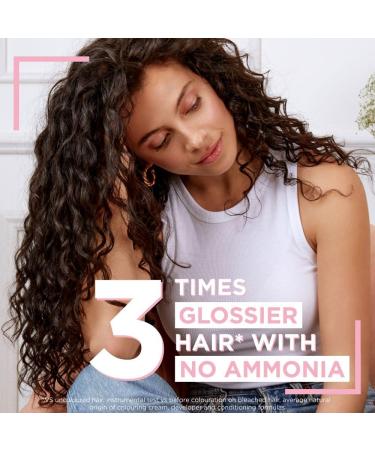 L'Oreal Paris Ammonia-Free Semi-Permanent Hair Dye 623 Nougat Dark Blonde Miel - Natural Glossy Finish - 1 Application - Buy Online on GoSupps.com