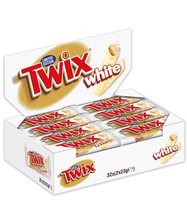 Twix Twix Blanc simple 46 gr | 32x | Poids total 1472 gr