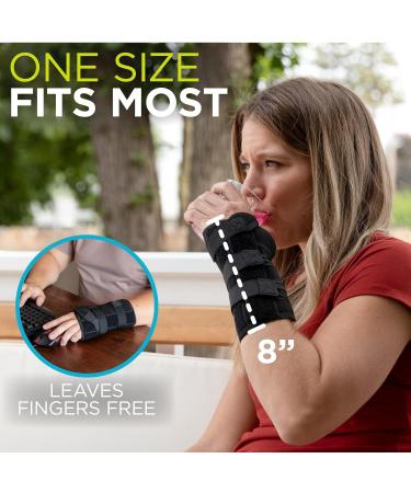 BraceAbility Gaming Wrist Brace | Support for Gamers with RSI & Carpal Tunnel - Left Hand - Buy Online on GoSupps.com