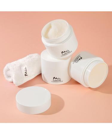 Mii Cosmetics Clarifying Cleansing Cloth Duo - Gentle & Effective Cleaning for All Skin Types | Shop Internationally - Buy Online on GoSupps.com