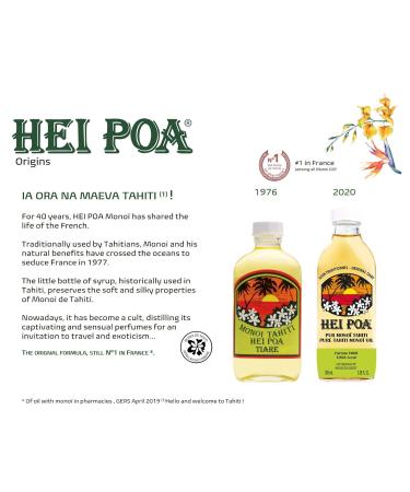 Forever HEI POA Tropical Monoi Pina & Maracuja 100ml - Nourishing Hair & Skin Oil for All Skin Types | International Shipping Available - Buy Online on GoSupps.com