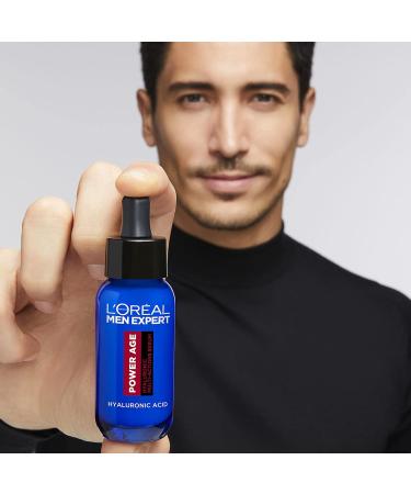 MEN EXPERT POWER AGE anti-aging hyaluronic serum 30 ml - Buy Online on GoSupps.com