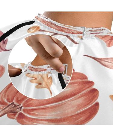 Kigai Halloween Pumpkins Barber Cape - Waterproof Hair Cutting Cape for Men & Women | Adjustable Snap Closure - Professional Salon Hairdressing Cape - Buy Online on GoSupps.com