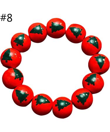 VSILAY LIANXUE Halloween Wood Pearl Bracelet - Fashionable Wrist Jewelry for Women & Girls | Perfect for Horror Parties with Pumpkin & Spider Web Design - Buy Online on GoSupps.com